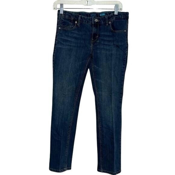 Signature By Levi Strauss & Co. Kids Skinny Fit Blue Denim Jeans Adjustable Wais - Picture 1 of 7